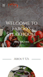 Mobile Screenshot of fargossteakhouse.com